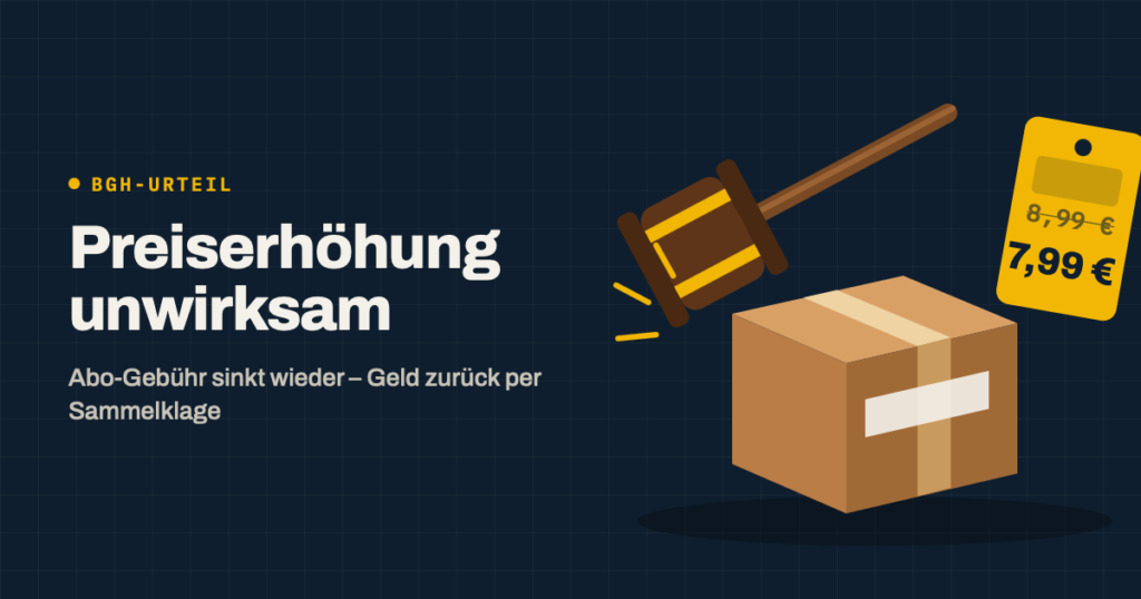 amazon muss erhöhung zurücknehmen